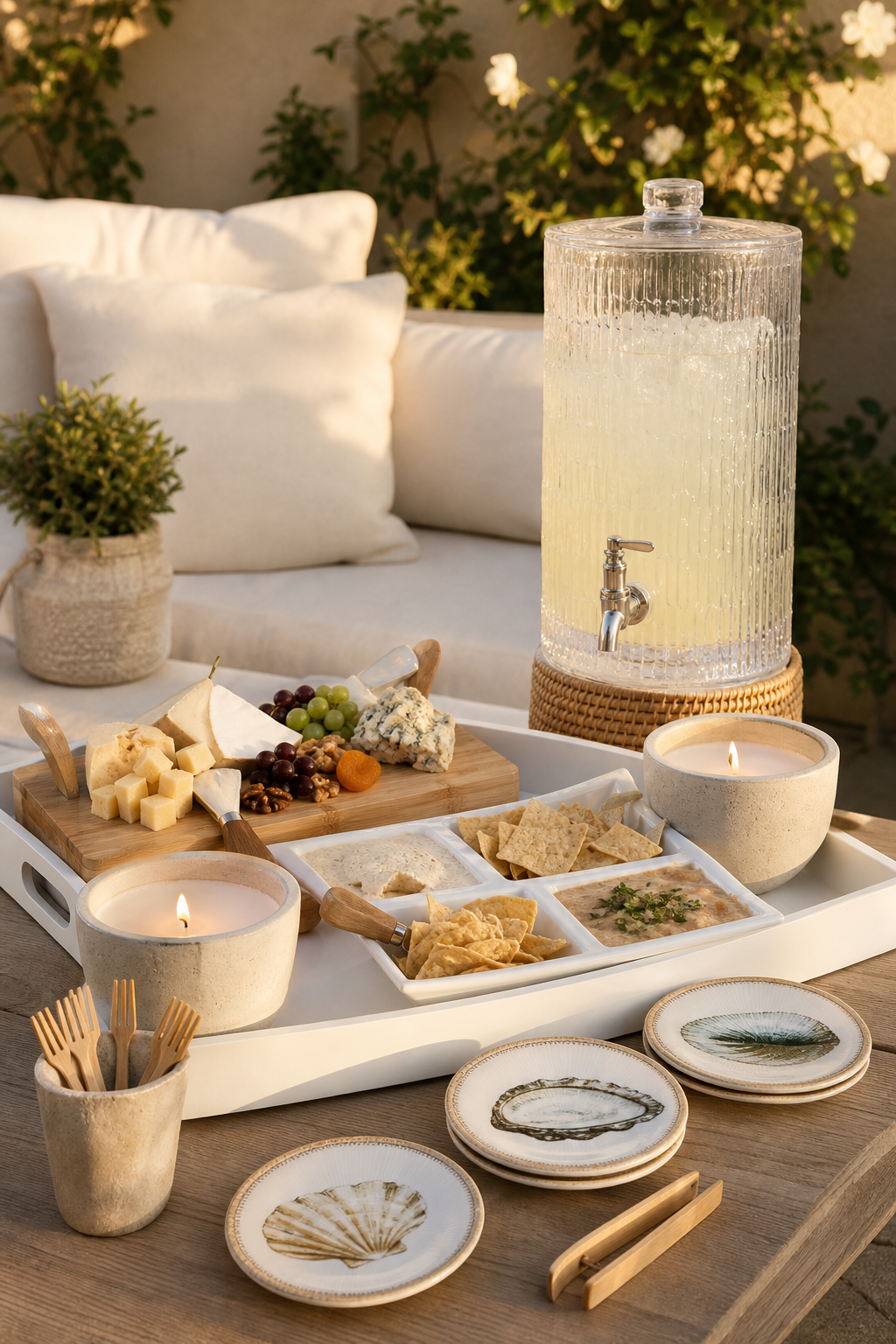 CreativeWare bark beverage dispenser