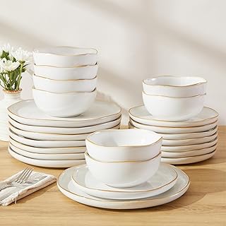 White ceramic dinnerware