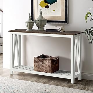 Classic white console