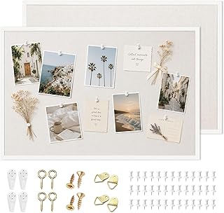 Linen pin board