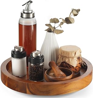 Wood lazy susan