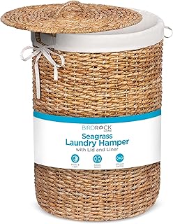 Seagrass laundry hamper
