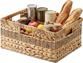 Seagrass storage baskets