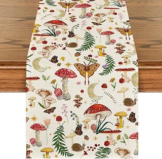 Botanical table runner