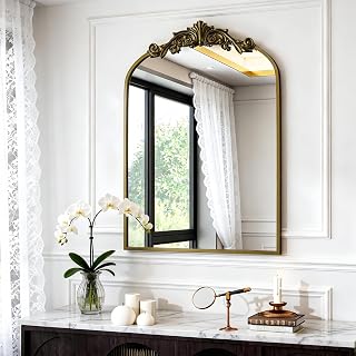 Vintage entryway mirror