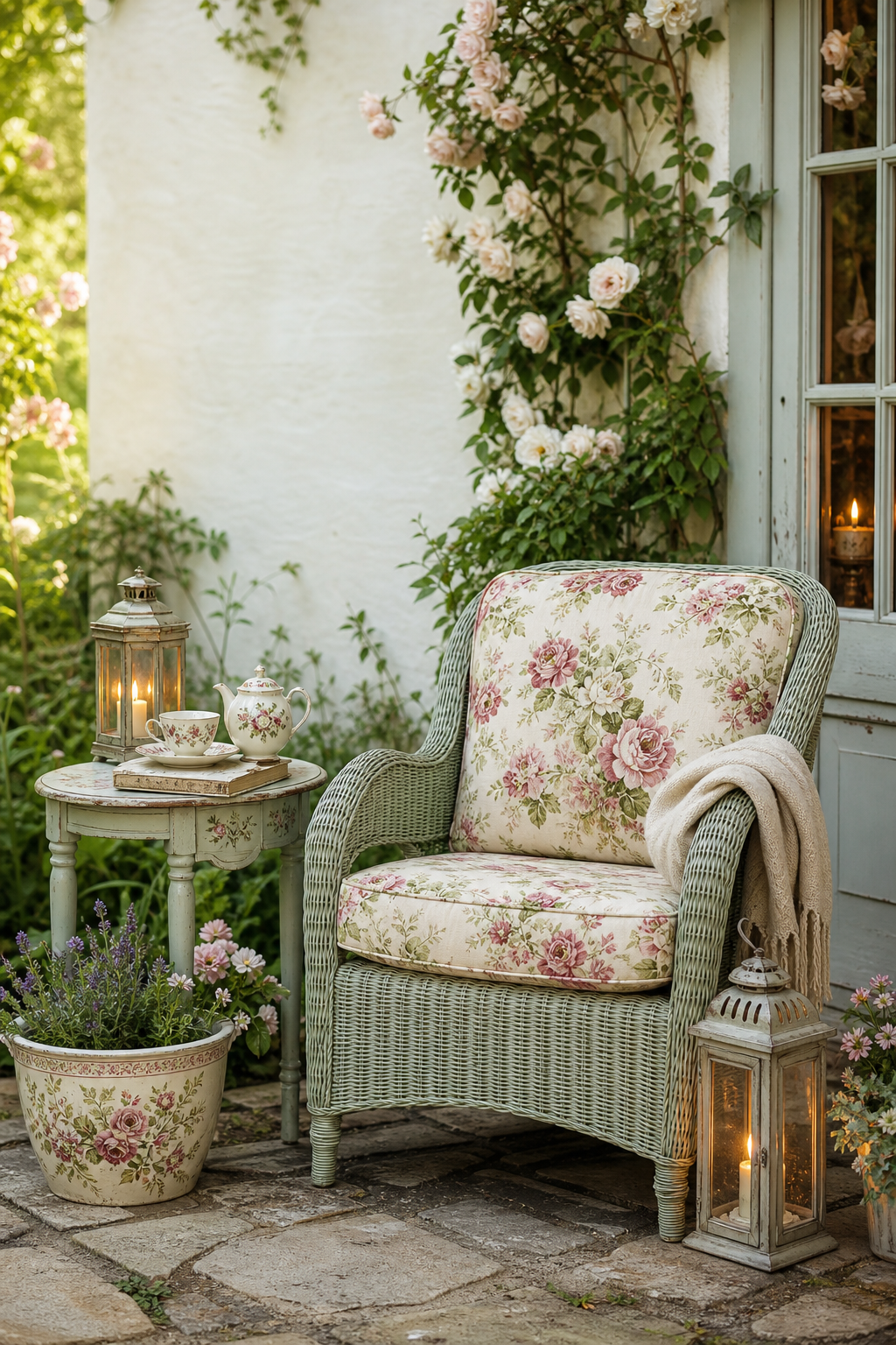 Cottagecore Garden Seating Amazon Finds finished room setup