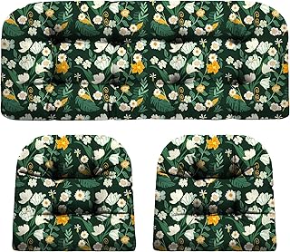 Floral patio cushions