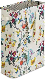 Floral laundry hamper