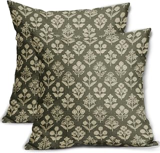 Green outdoor pillow