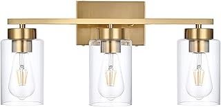 Brass vanity light