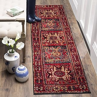 Vintage Persian runner rug