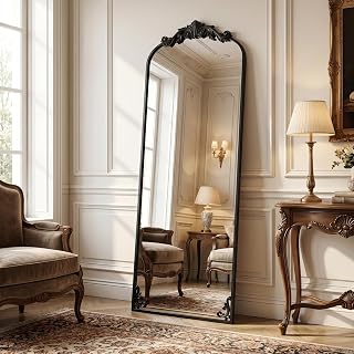 Black vintage mirror