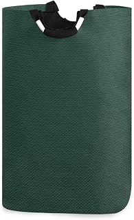 Green laundry hamper