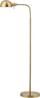 Brass banker table lamp