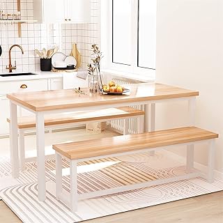 Light wood breakfast table