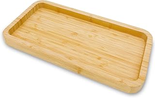 Bamboo tray centerpiece