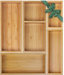 Bamboo bathroom tray