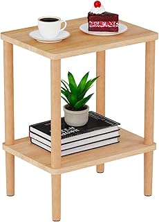 Low wood side table