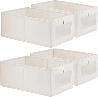 Linen storage boxes