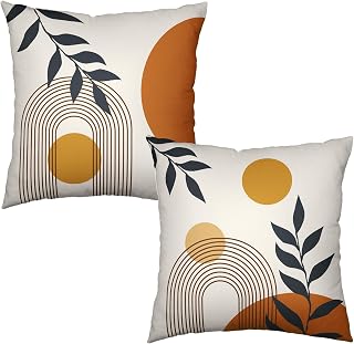 Geometric outdoor pillow