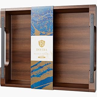 Walnut serving tray