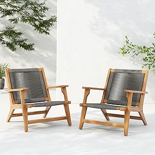 Acacia garden lounge chair
