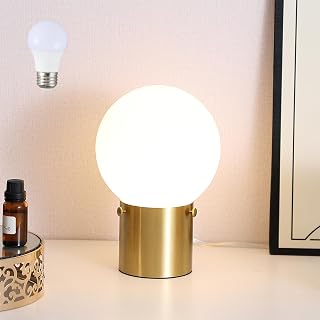 Globe desk lamp