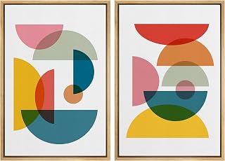 Abstract office wall art