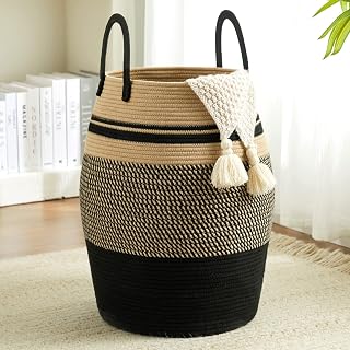 Walnut storage basket