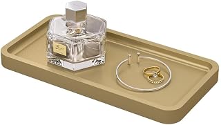 Brass bathroom tray