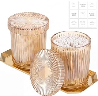 Amber glass catchall