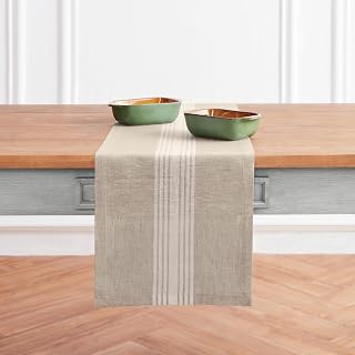 Striped table runner