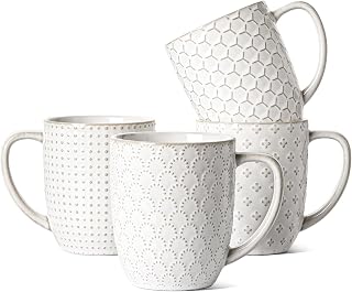 White mug set