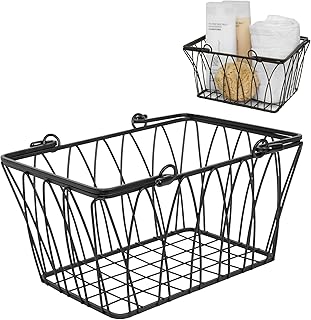 Black wire coffee basket