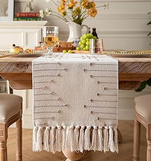 Striped table runner