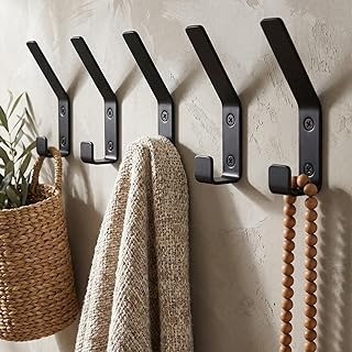 Black wall hooks