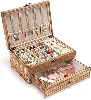 Wood jewellery box