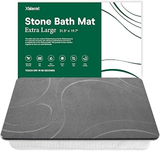 Stone bath mat