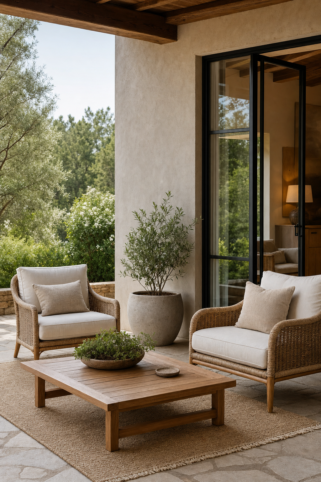 Organic Modern Garden Seating Amazon Finds finished room setup