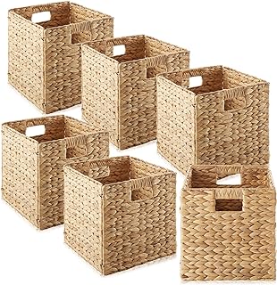 Woven storage bins