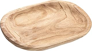 Decorative wood bowl