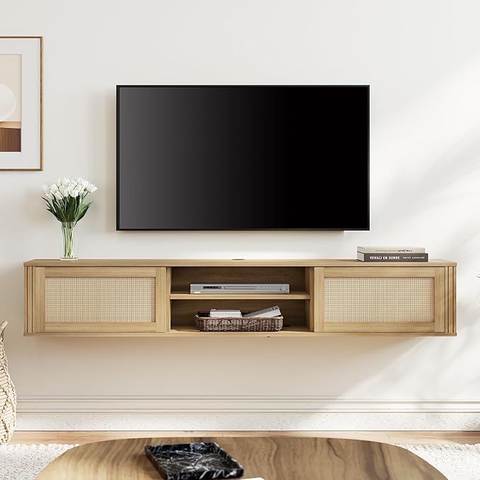 Rattan floating media anchor