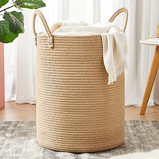 Woven hamper basket