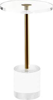 Acrylic or colourful side table