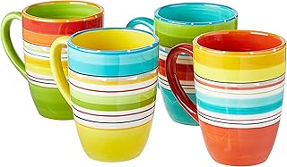 Colourful mug set