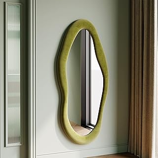 Wavy wall mirror