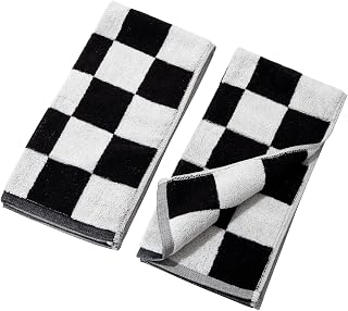 Checkerboard kitchen towels