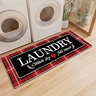 Retro runner rug