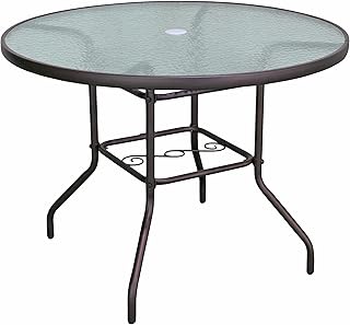 Wavy outdoor table