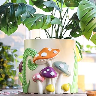 Colourful planters